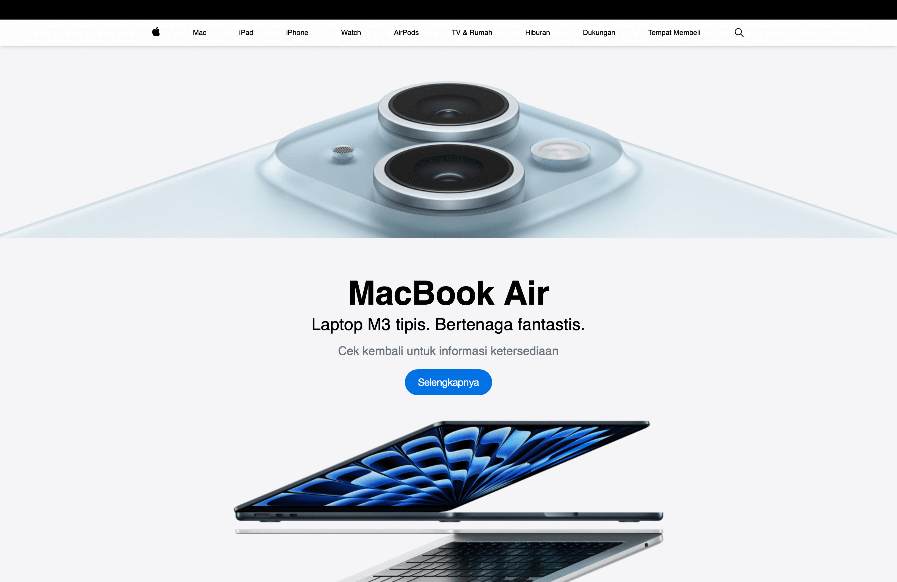 Apple.com Clone Preview 2