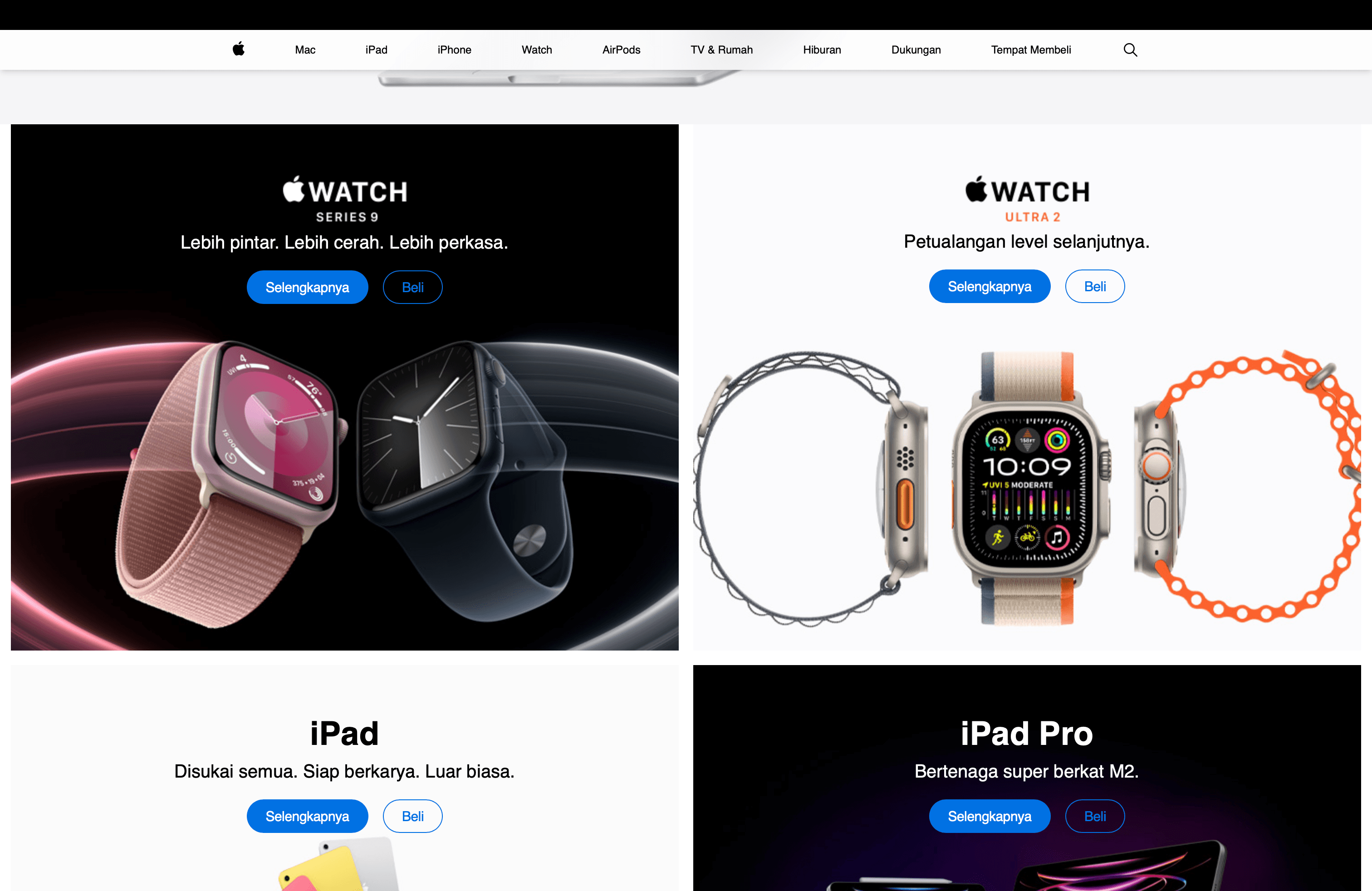 Apple.com Clone Preview 3