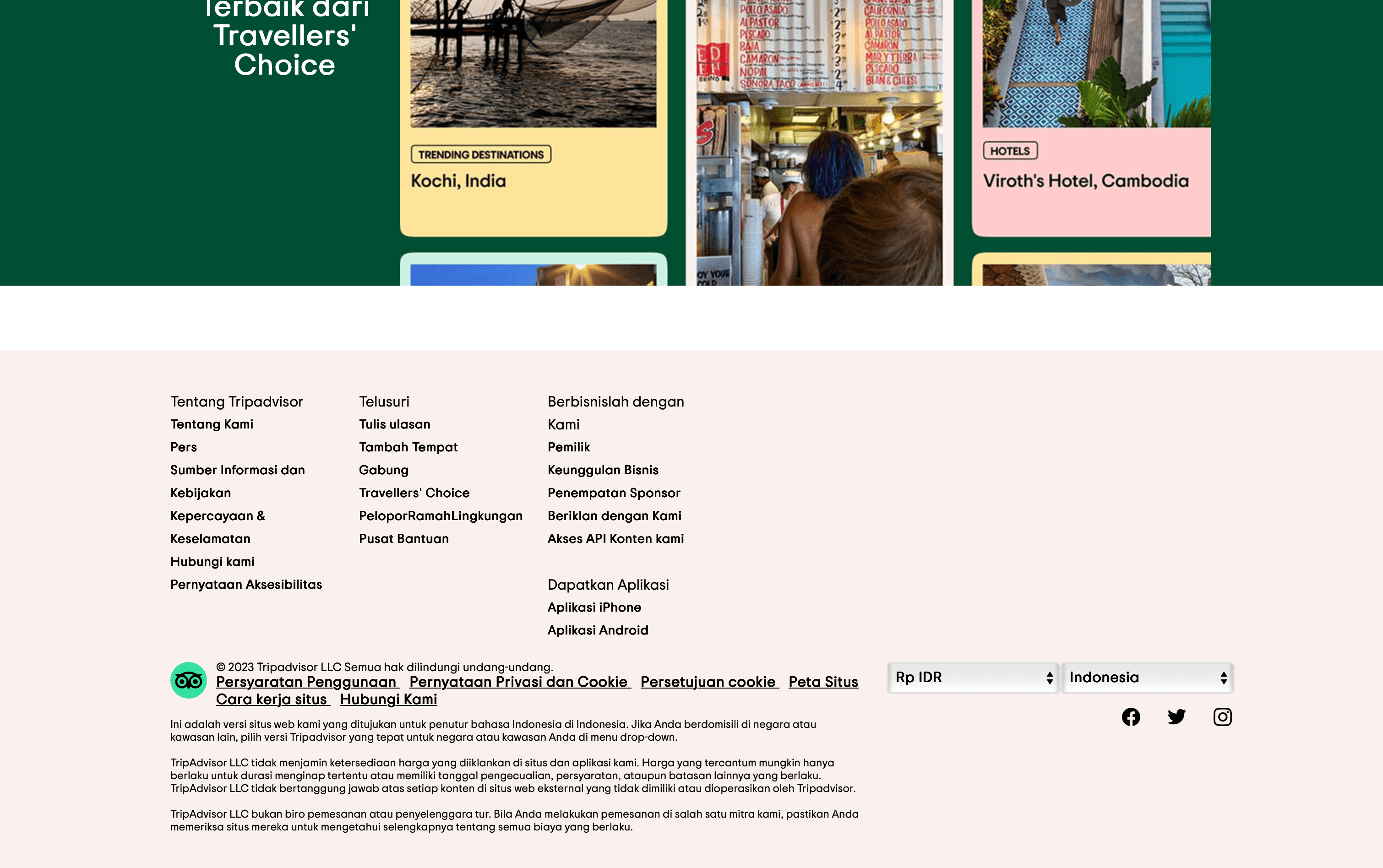 Trip Advisor Clone Preview 3